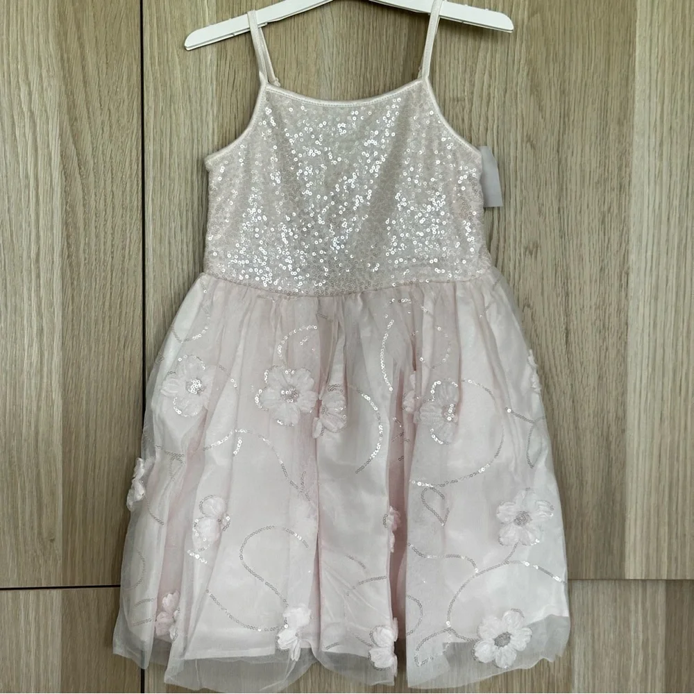 Zenzi Girls' Sequin Tank Dress Size XS